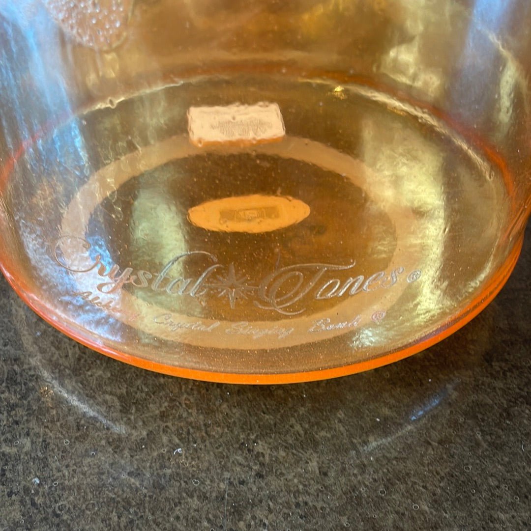 8" D-35 Azeztulite, Grandmother Tall Bowl 124899 Crystal Tones® Alchemy Crystal Singing Bowl - Sacred Sound of the Soul