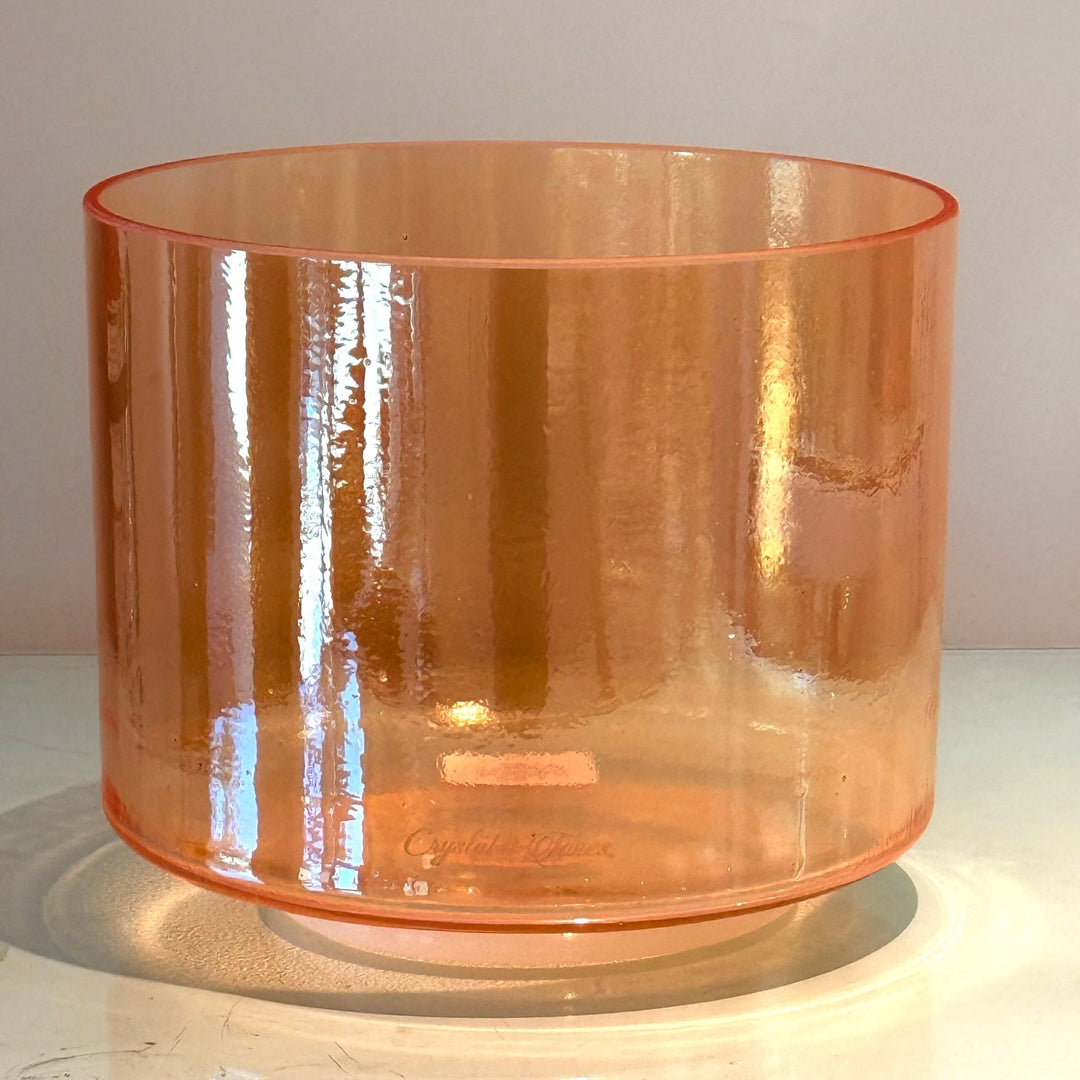 8" D-40 Grandmother, Transcendent 157858 Crystal Tones® Alchemy Crystal Singing Bowl - Sacred Sound of the Soul
