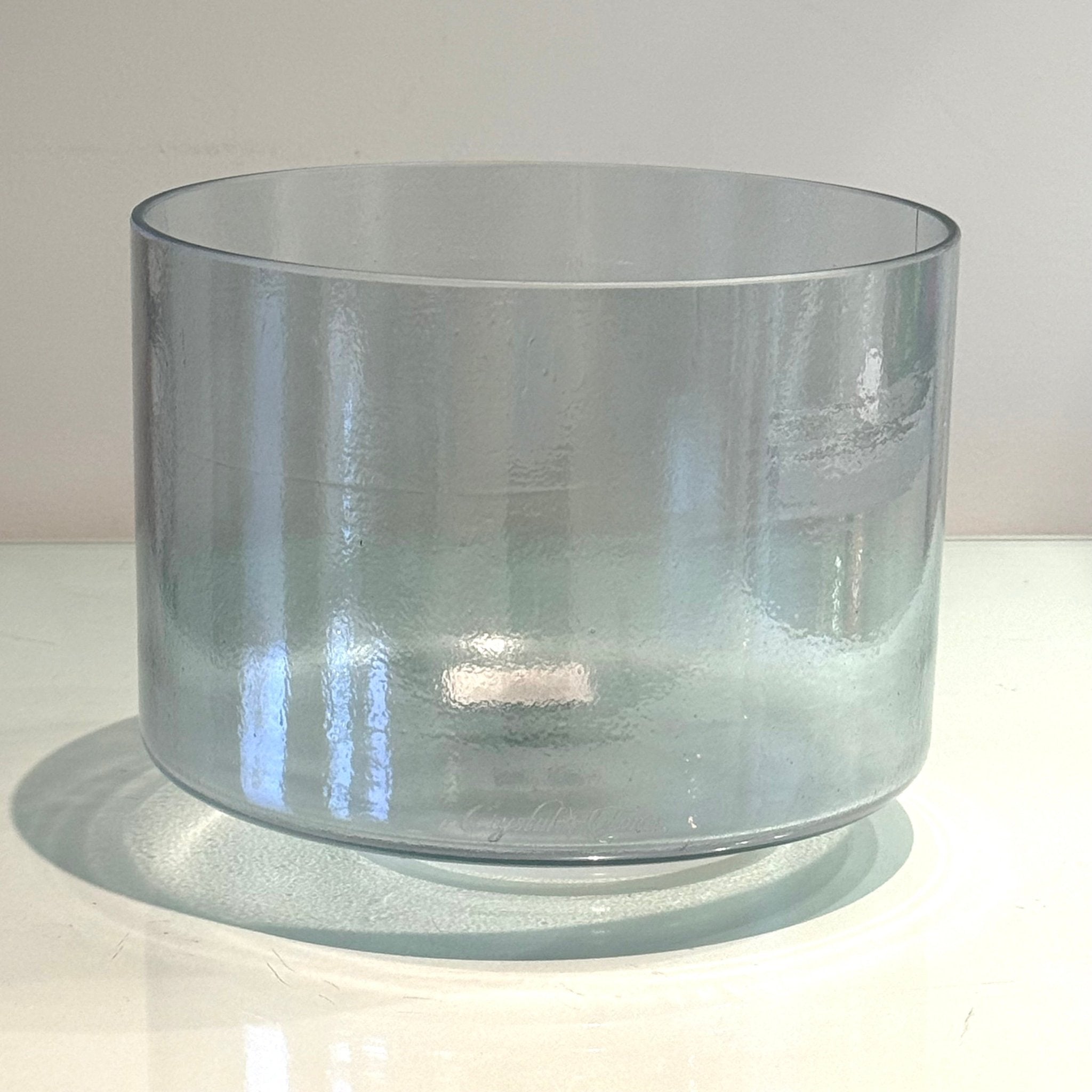 8" D+45 Green Heart Aura Gold 155792 Crystal Tones® Alchemy Crystal Singing Bowl - Sacred Sound of the Soul