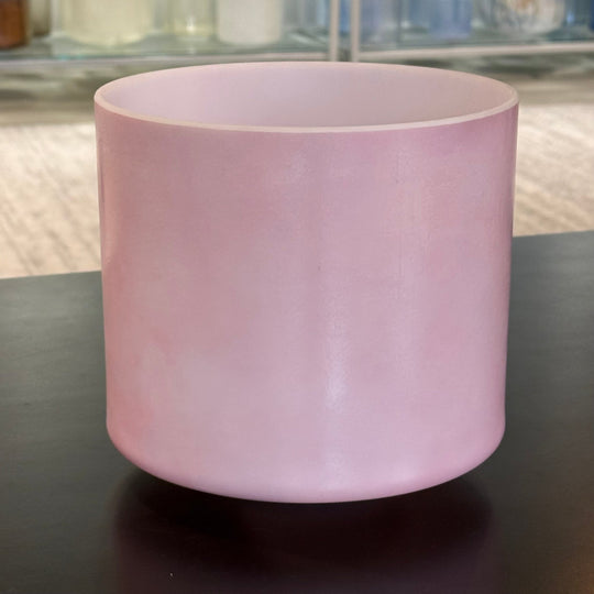 8" D+5 Pink Ocean Gold Bowl 115506 Crystal Tones® Alchemy Crystal Singing Bowl - Sacred Sound of the Soul