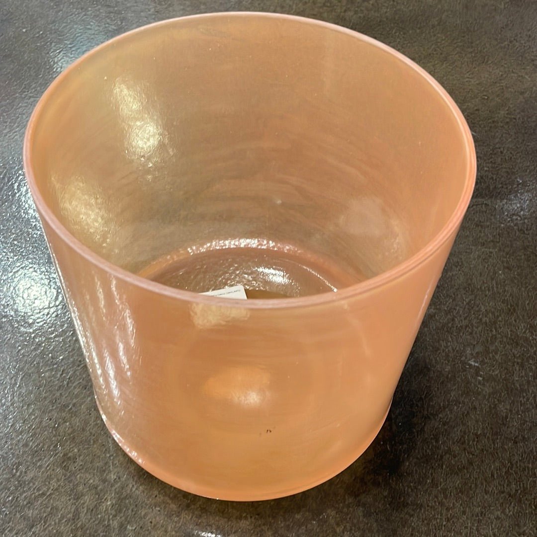 8" E-45 Carnelian Bowl 122207 Crystal Tones® Alchemy Crystal Singing Bowl - Sacred Sound of the Soul