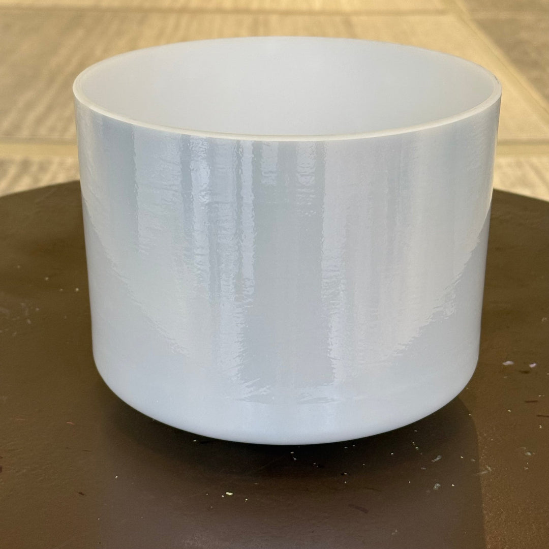 8" E0 Ocean Indium 148087 Crystal Tones® Alchemy Crystal Singing Bowl - Sacred Sound of the Soul