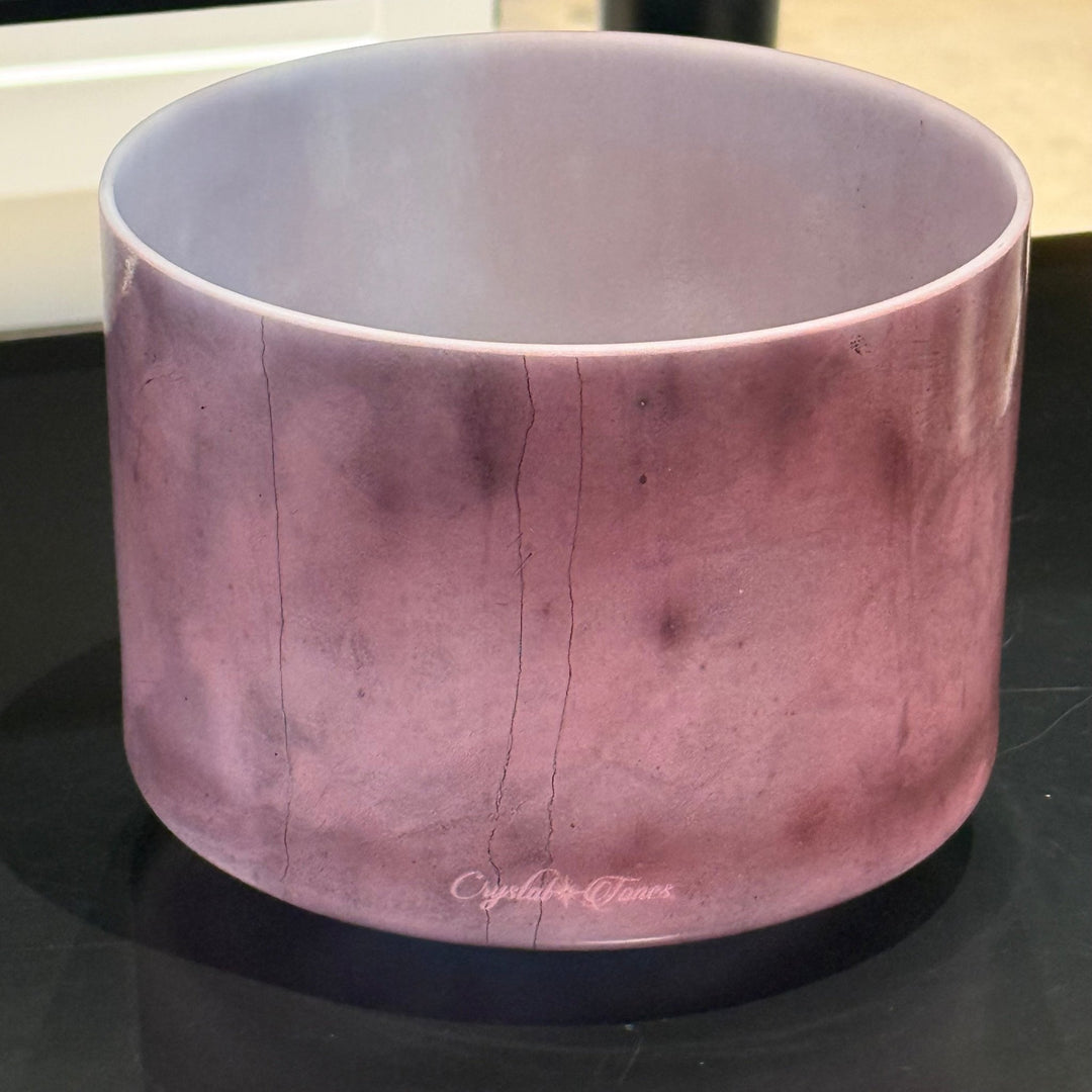8" E0 Tanzanite 159122 Crystal Tones® Alchemy Crystal Singing Bowl - Sacred Sound of the Soul