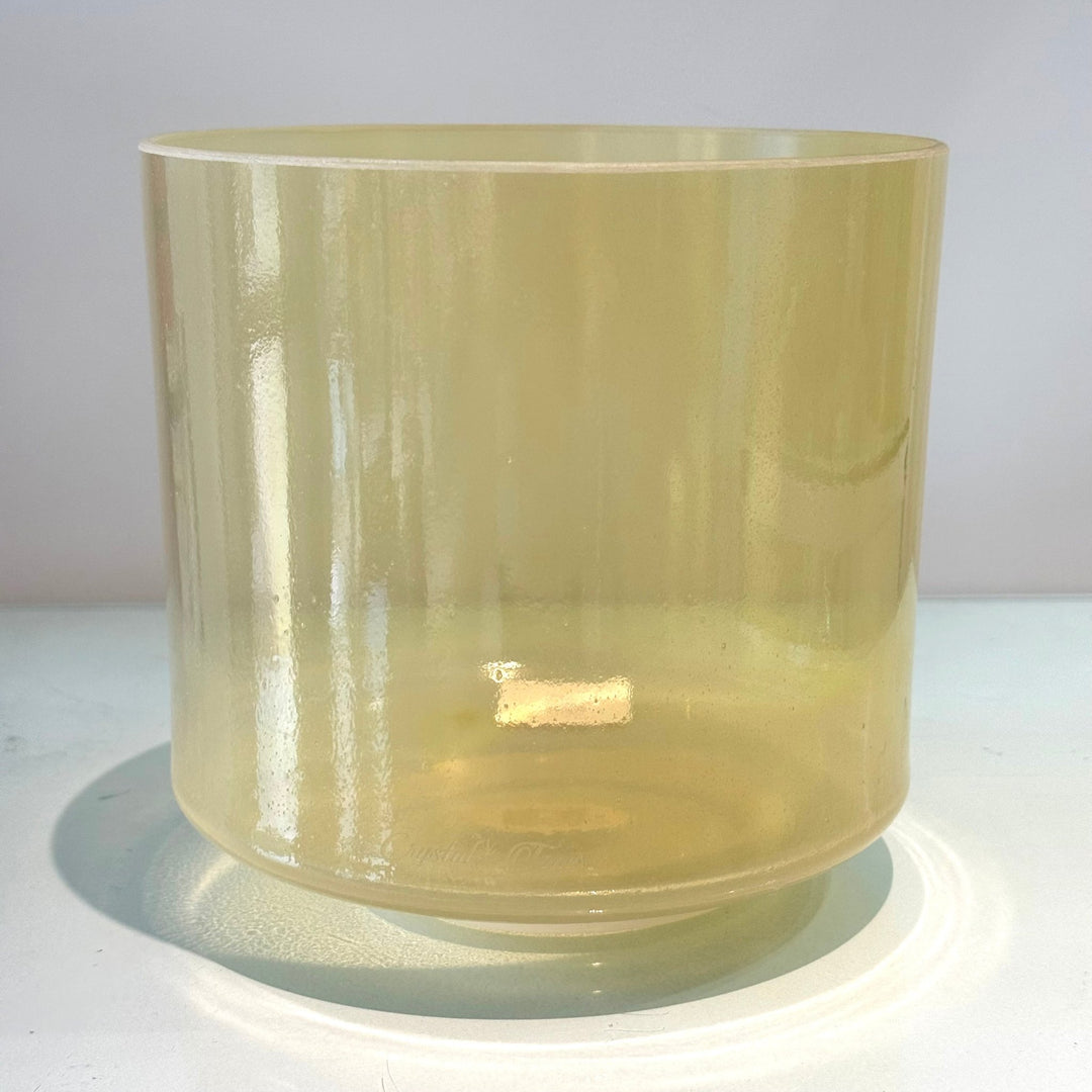 8" E+40 Citrine 159452 Crystal Tones® Alchemy Crystal Singing Bowl - Sacred Sound of the Soul