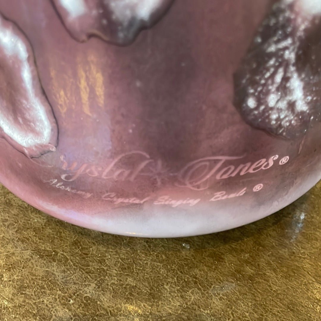 8" E+45 Anchi Bowl 125017 Crystal Tones® Alchemy Crystal Singing Bowl - Sacred Sound of the Soul