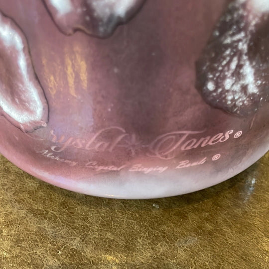 8" E+45 Anchi Bowl 125017 Crystal Tones® Alchemy Crystal Singing Bowl - Sacred Sound of the Soul