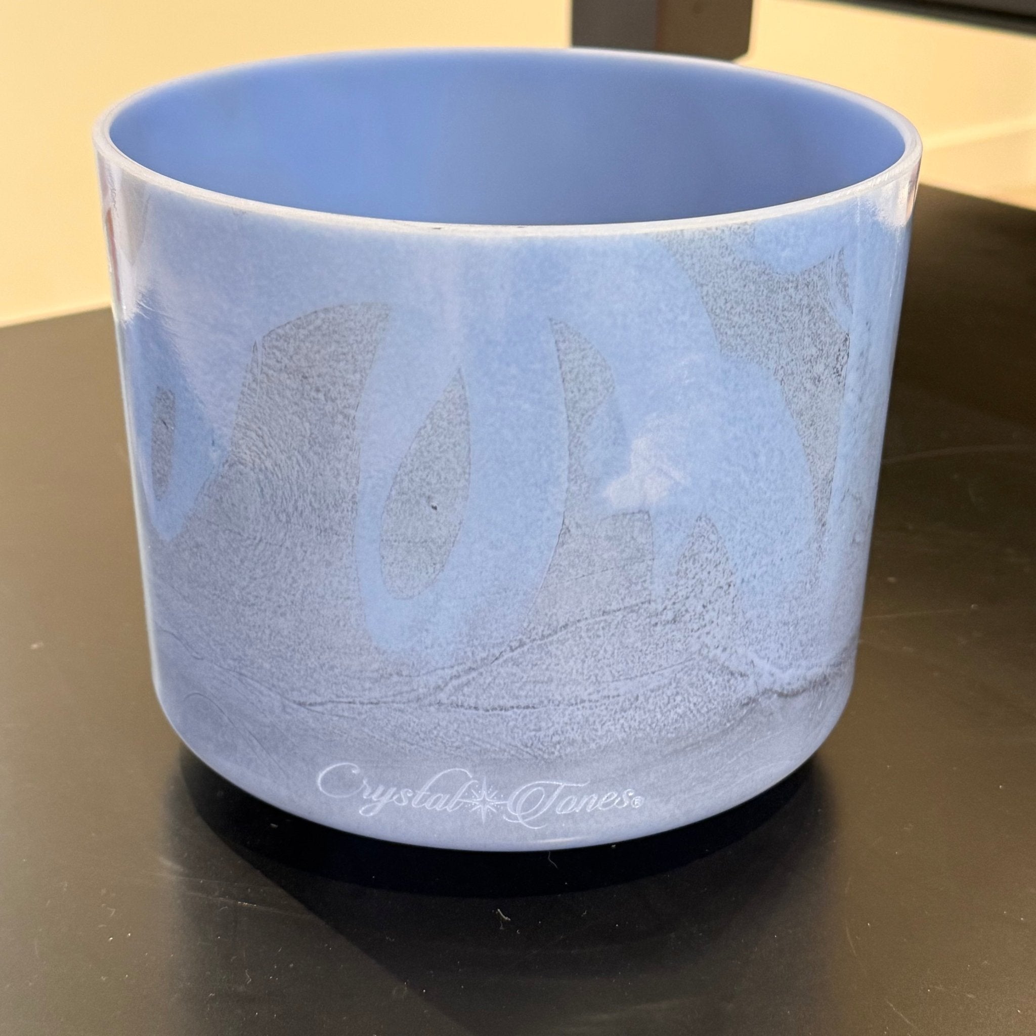 8" F-5 Larimar Morph Bowl 133006 Crystal Tones® Alchemy Crystal Singing Bowl - Sacred Sound of the Soul