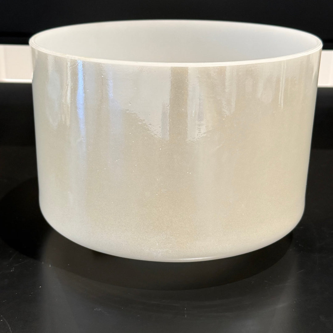 8" F0 Lemon Angel Gold 149109 Crystal Tones® Alchemy Crystal Singing Bowl - Sacred Sound of the Soul