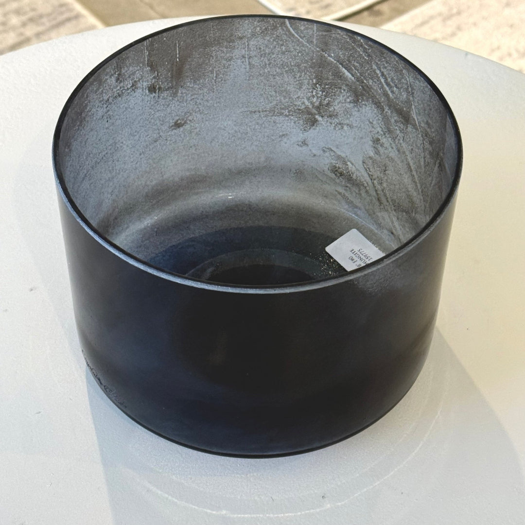 8" F0 Shungite 159775 Crystal Tones® Alchemy Crystal Singing Bowl - Sacred Sound of the Soul