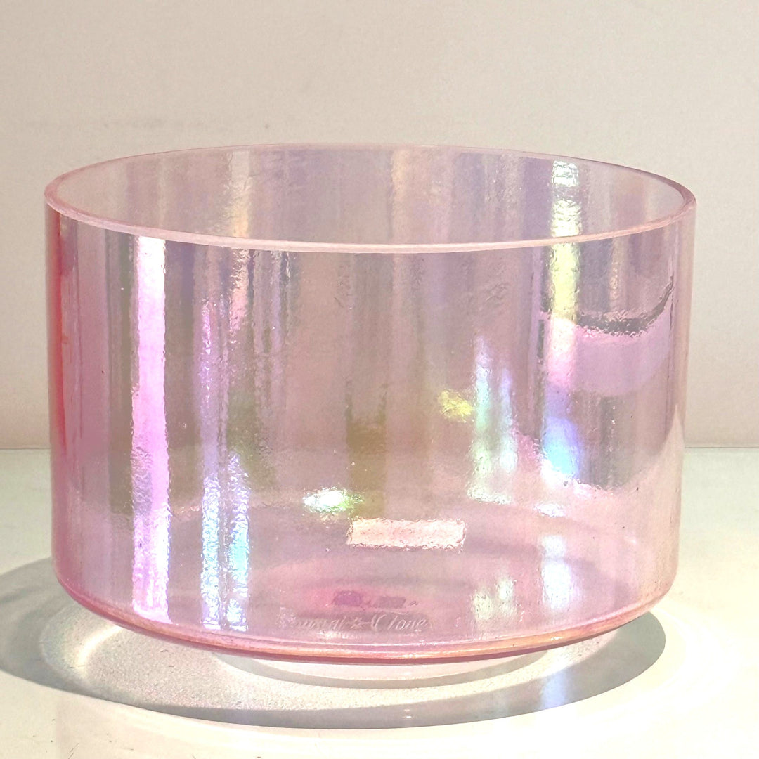 8" G-20 Violet Flame Aura 162818 Crystal Tones® Alchemy Crystal Singing Bowl - Sacred Sound of the Soul
