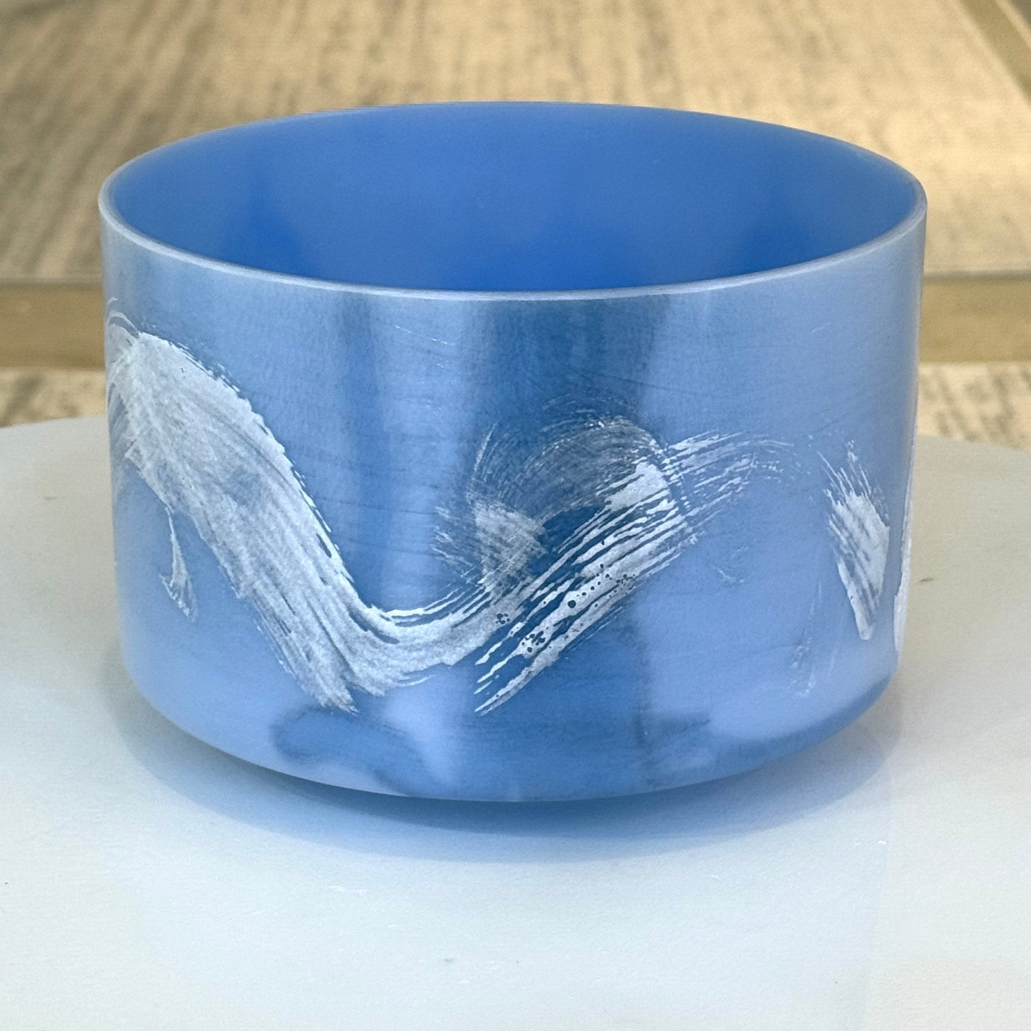 8" G0 Larimar 144376 Crystal Tones® Alchemy Crystal Singing Bowl - Sacred Sound of the Soul