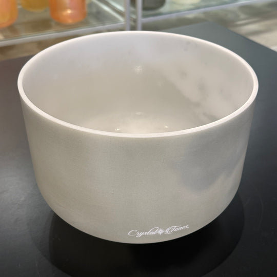 10" C0 Sage Forest Gold 155067 Crystal Tones® Alchemy Crystal Singing Bowl