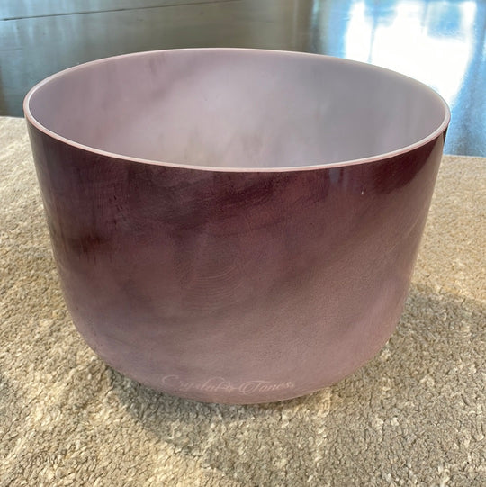 12" B+45 Amethyst Bowl 132016 Crystal Tones® ENCINITAS