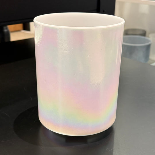 6" A+15 Mother Of Platinum 150294 Crystal Tones® Alchemy Crystal Singing Bowl