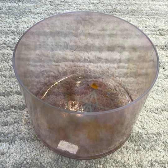 9" A-15 Divine Twin Violet Flame Kryon 120225 Crystal Tones® Alchemy Crystal Singing Bowl - Sacred Sound of the Soul