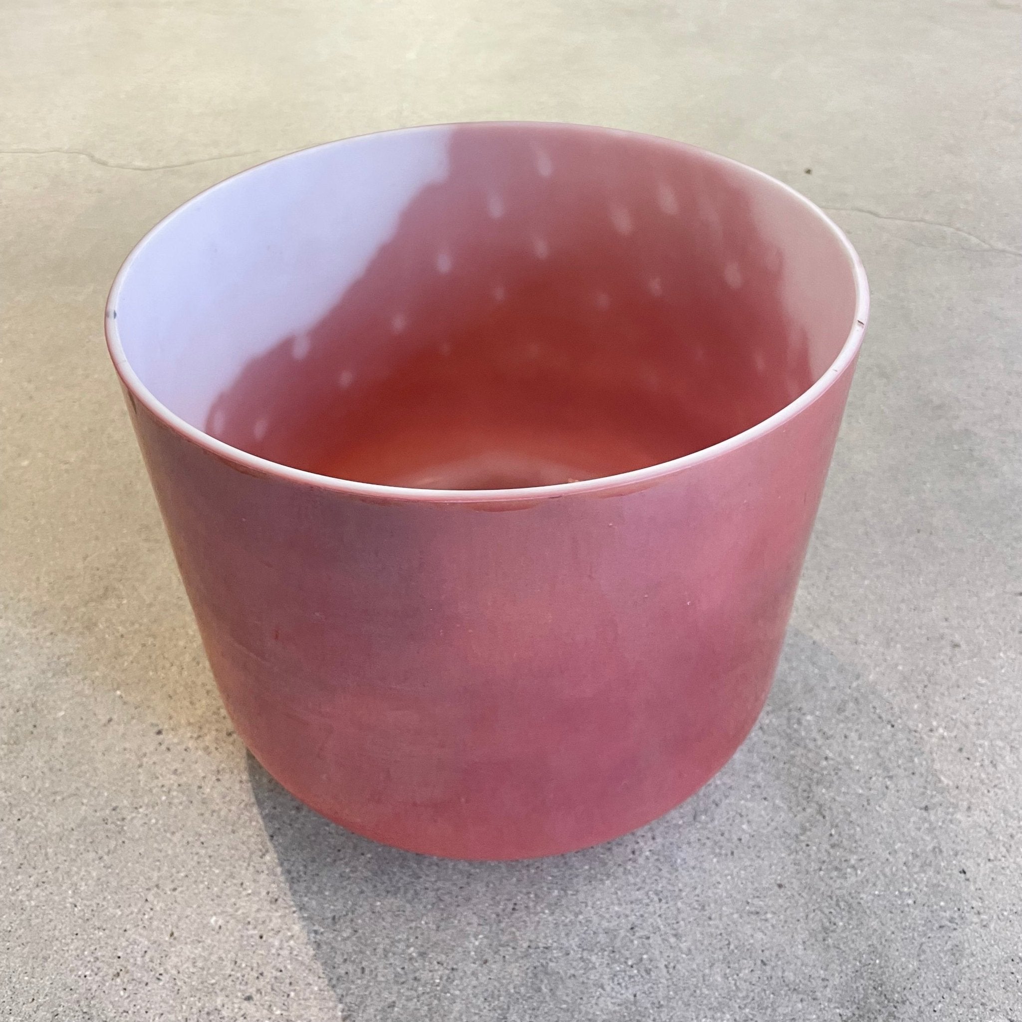 9" A-35 Rose Quartz, White Light Angel Gold 79766 Crystal Tones® Alchemy Crystal Singing Bowl - Sacred Sound of the Soul