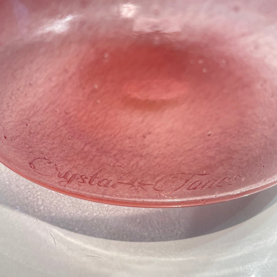 9" C0 Morganite 137973 Crystal Tones® Alchemy Crystal Singing Bowl - Sacred Sound of the Soul