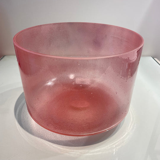 9" C0 Morganite 137973 Crystal Tones® Alchemy Crystal Singing Bowl - Sacred Sound of the Soul
