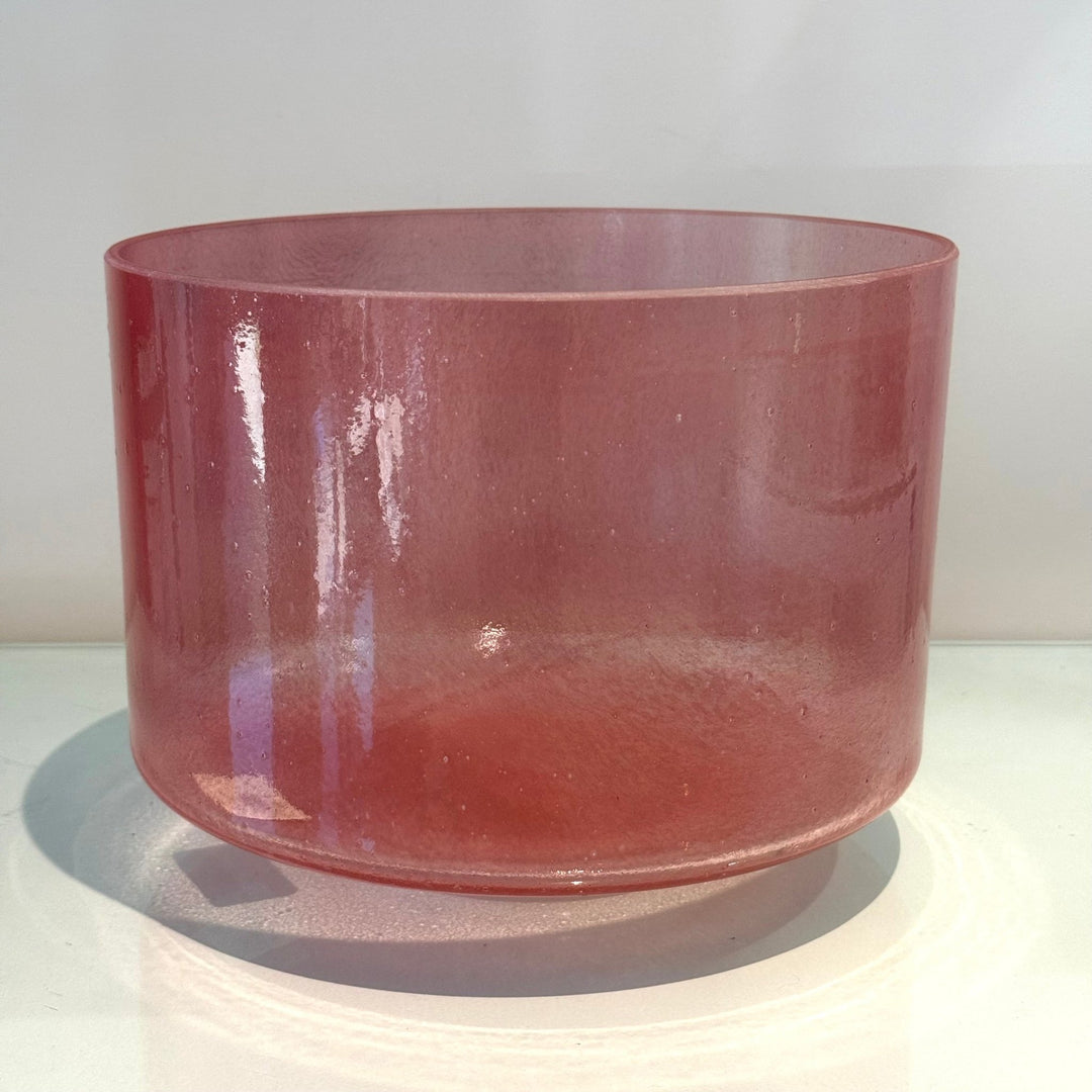 9" C0 Morganite 137973 Crystal Tones® Alchemy Crystal Singing Bowl - Sacred Sound of the Soul