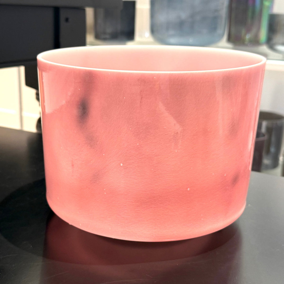9" C0 Rose Quartz 138002 Crystal Tones® Alchemy Crystal Singing Bowl - Sacred Sound of the Soul