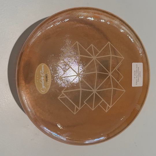 9" C+20 Great Salt Lake Salt, Grandmother 160963 Crystal Tones® Alchemy Crystal Singing Bowl - Sacred Sound of the Soul