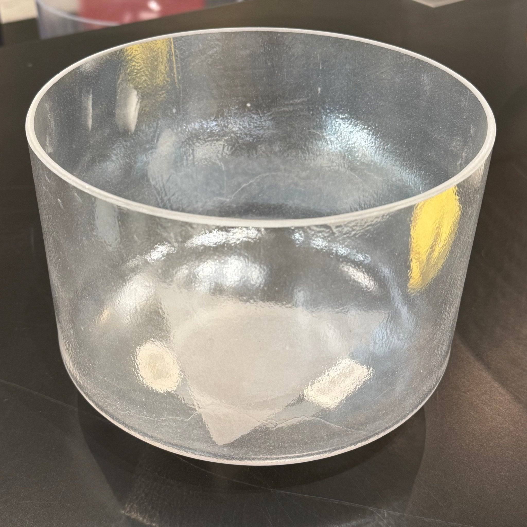 9" D+15 Apophyllite, Palladium 93932 Crystal Tones® Alchemy Crystal Singing Bowl - Sacred Sound of the Soul