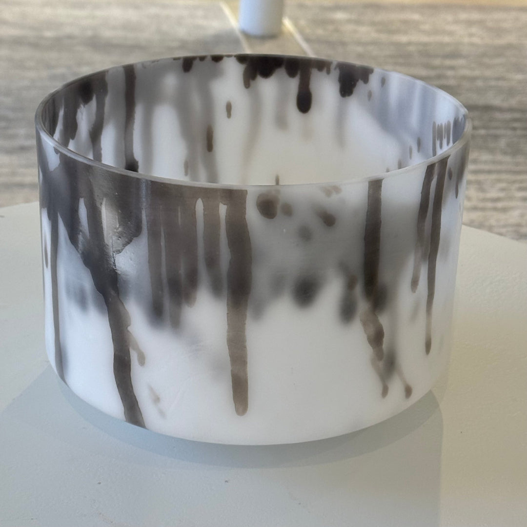 9" D+30 Yagna 148953 Crystal Tones® Alchemy Crystal Singing Bowl - Sacred Sound of the Soul