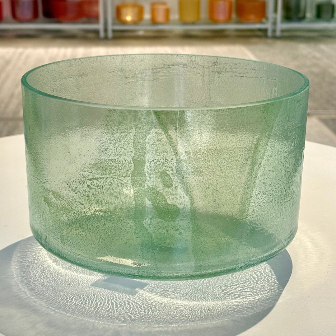 9" D+45 Peridot 146075 Crystal Tones® Alchemy Crystal Singing Bowl - Sacred Sound of the Soul