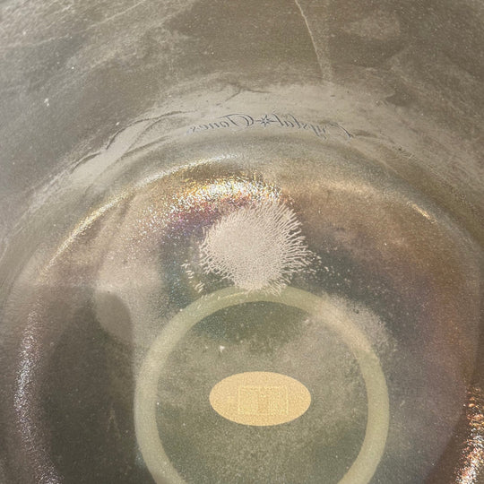9" D+5 Dead Sea Salt, Smokey Quartz Bowl 135072 Crystal Tones® Alchemy Crystal Singing Bowl - Sacred Sound of the Soul