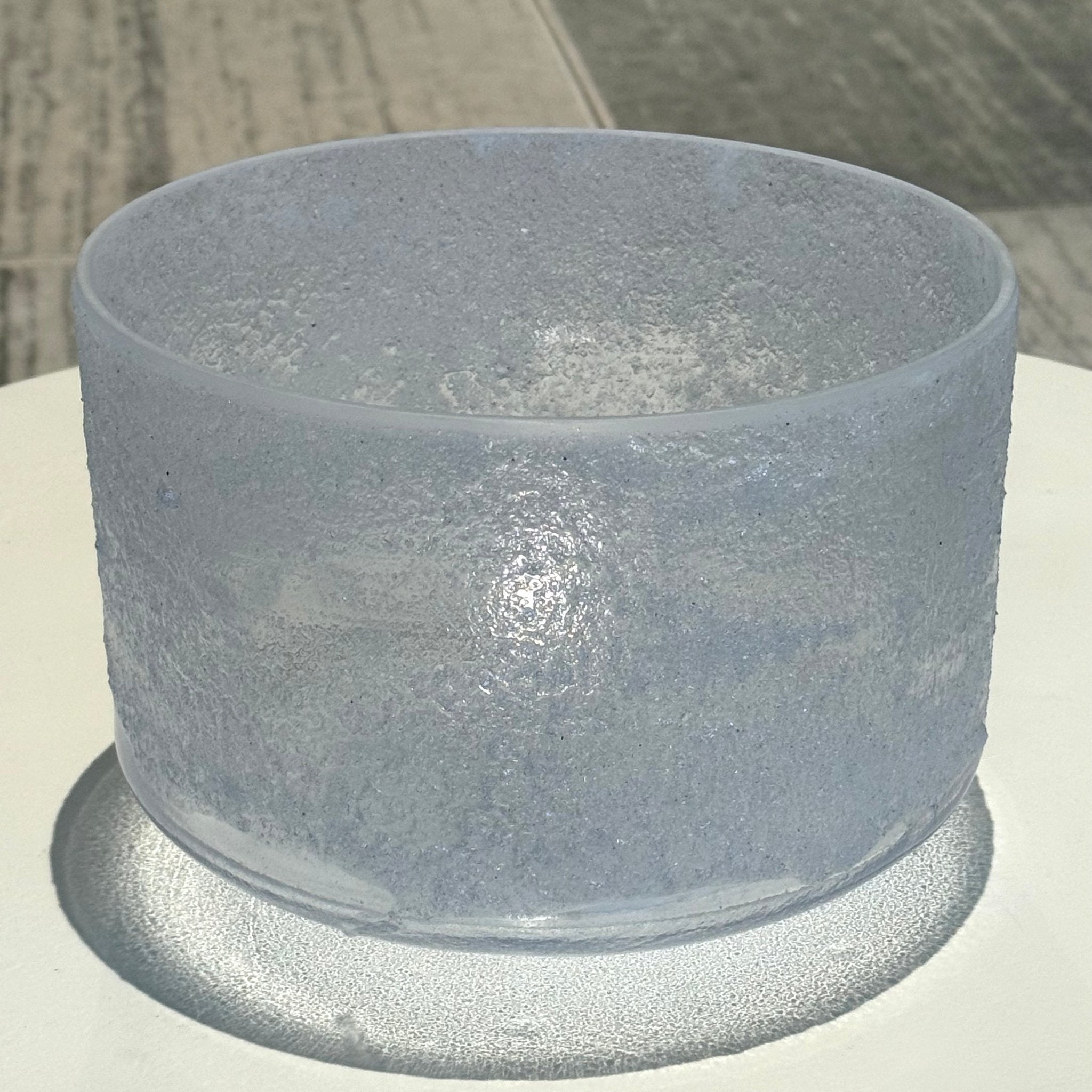 9" D+5 Lemurian Seed, Androgynous Indium 148977 Crystal Tones® Alchemy Crystal Singing Bowl - Sacred Sound of the Soul