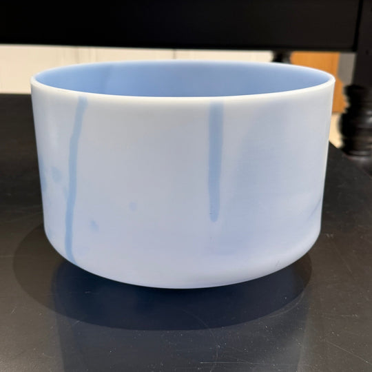 9" E-5 Turquoise 144461 Crystal Tones® Alchemy Crystal Singing Bowl - Sacred Sound of the Soul