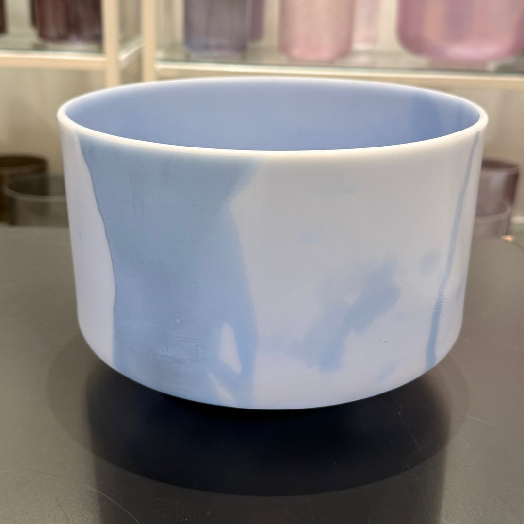 9" E-5 Turquoise 144461 Crystal Tones® Alchemy Crystal Singing Bowl - Sacred Sound of the Soul