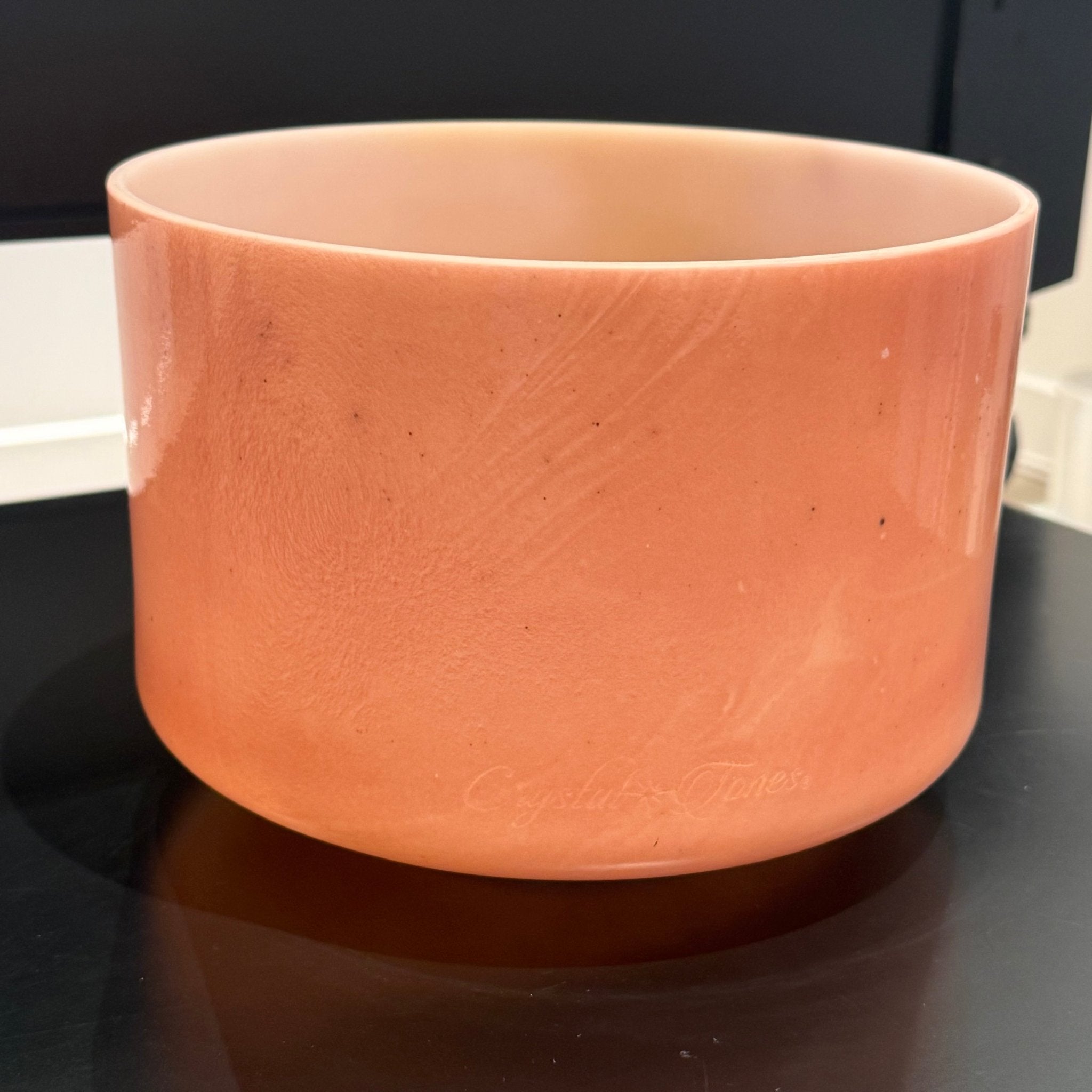 9" E0 Sunstone 135317 Crystal Tones® Alchemy Crystal Singing Bowl - Sacred Sound of the Soul