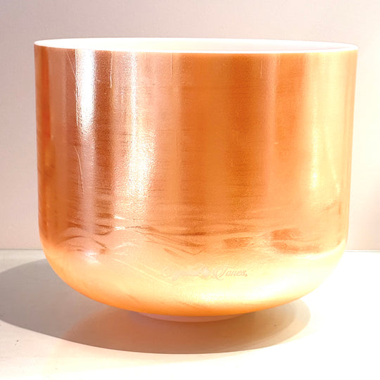 10" A+15 Laughing Buddha, Frosted Inside 155358 Crystal Tones® Alchemy Crystal Singing Bowl