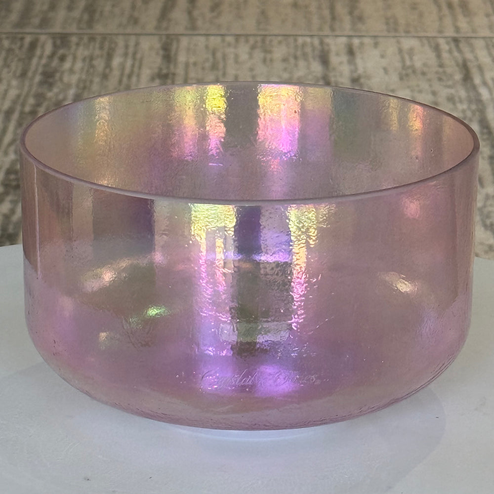 10" B-40 Violet Flame Aura 160391 Crystal Tones® Alchemy Crystal Singing Bowl