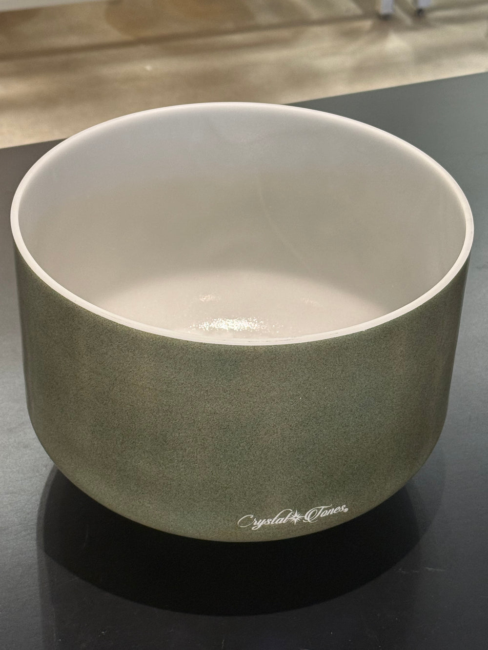 10" C+5 Sage Forest Gold 158318 Crystal Tones® Alchemy Crystal Singing Bowl