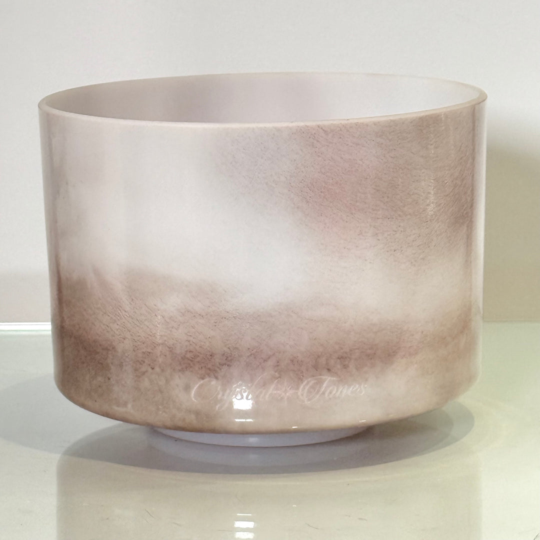 8" F#-40 Labradorite 133034 Crystal Tones® Alchemy Crystal Singing Bowl