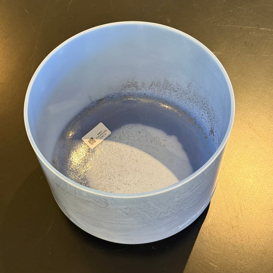 9" C#-20 Egyptian Blue 154684 Crystal Tones® Alchemy Crystal Singing Bowl