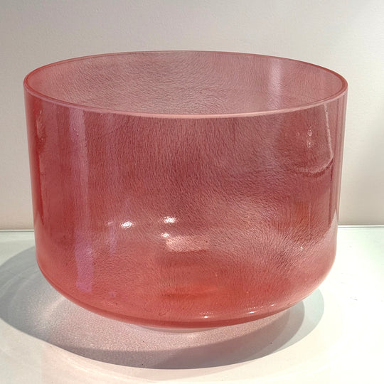 10" C+20 Rose Quartz 137517 Crystal Tones® Alchemy Crystal Singing Bowl