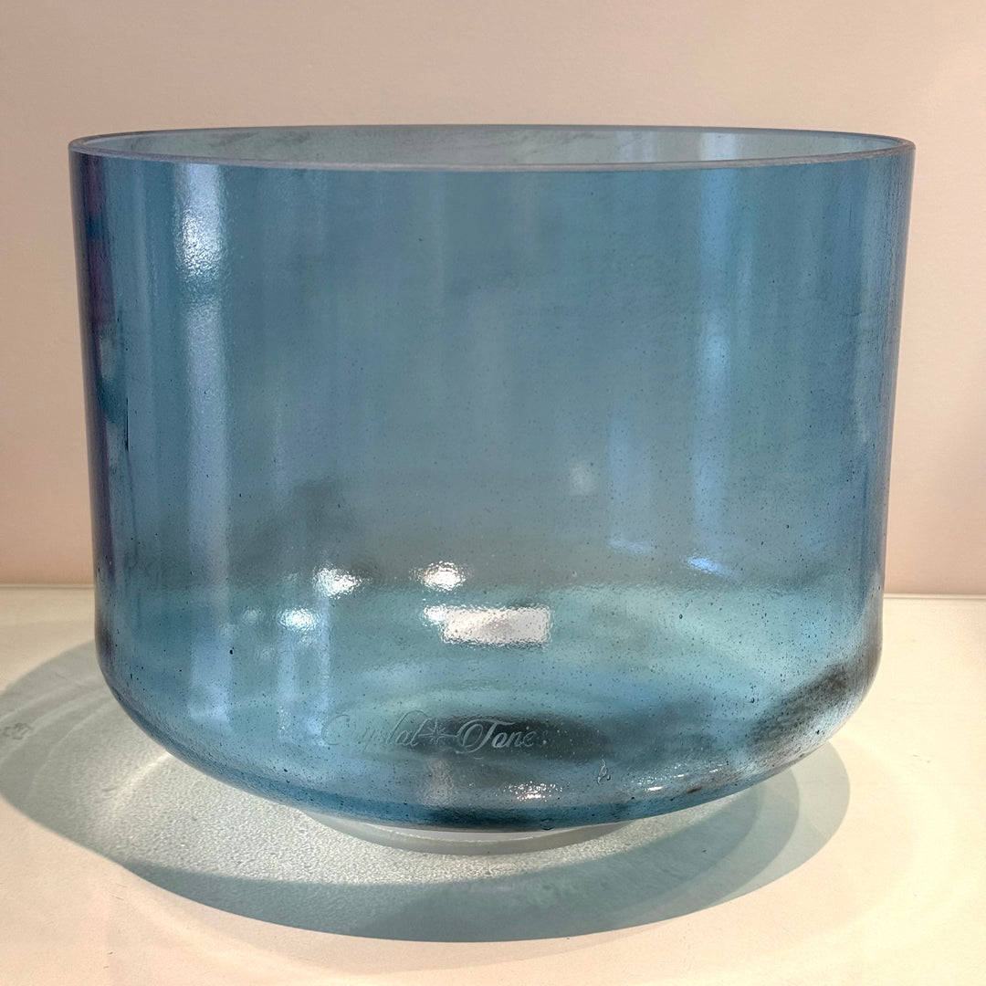 10" B+35 Indigo 160533 Crystal Tones® Alchemy Crystal Singing Bowl