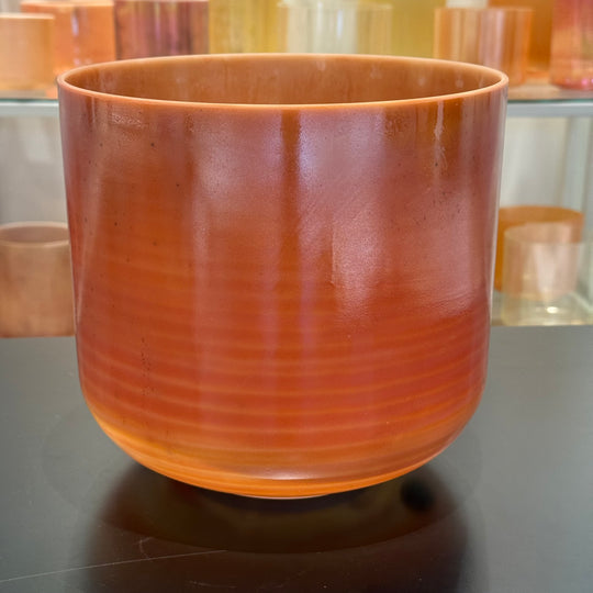 10" G0 Monroe-Utah Hot Springs, White Light Angel Gold, Celestial Rings 161637 Crystal Tones® Alchemy Crystal Singing Bowl