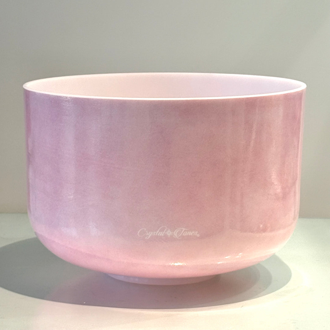 12" G0 Pink Ocean Gold 161083 Crystal Tones® Alchemy Crystal Singing Bowl