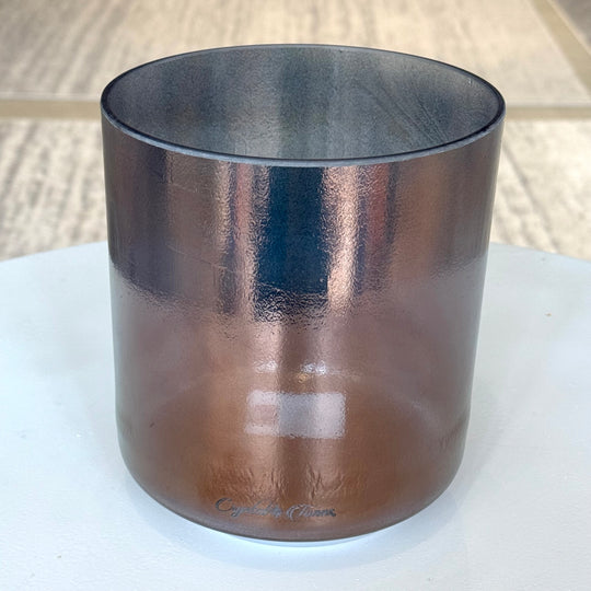 6" A+30 Tibetan Quartz Copper 155902 Crystal Tones® Alchemy Crystal Singing Bowl