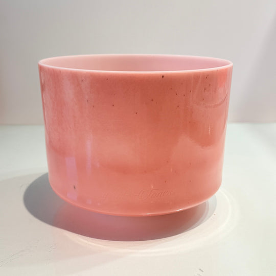 8" F#0 Rose Quartz Bowl 134081 Crystal Tones®