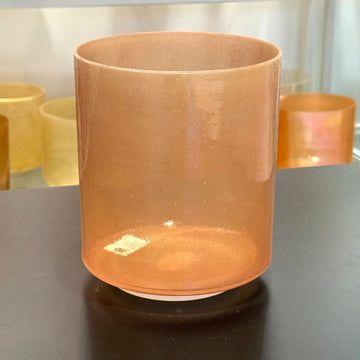 6" F#-20 Imperial Topaz 147439 Crystal Tones® Alchemy Crystal Singing Bowl