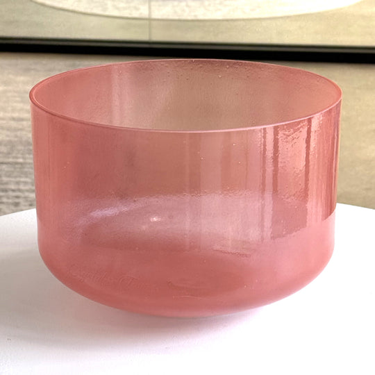 10" B+50 Rose Quartz 137503 Crystal Tones® Alchemy Crystal Singing Bowl