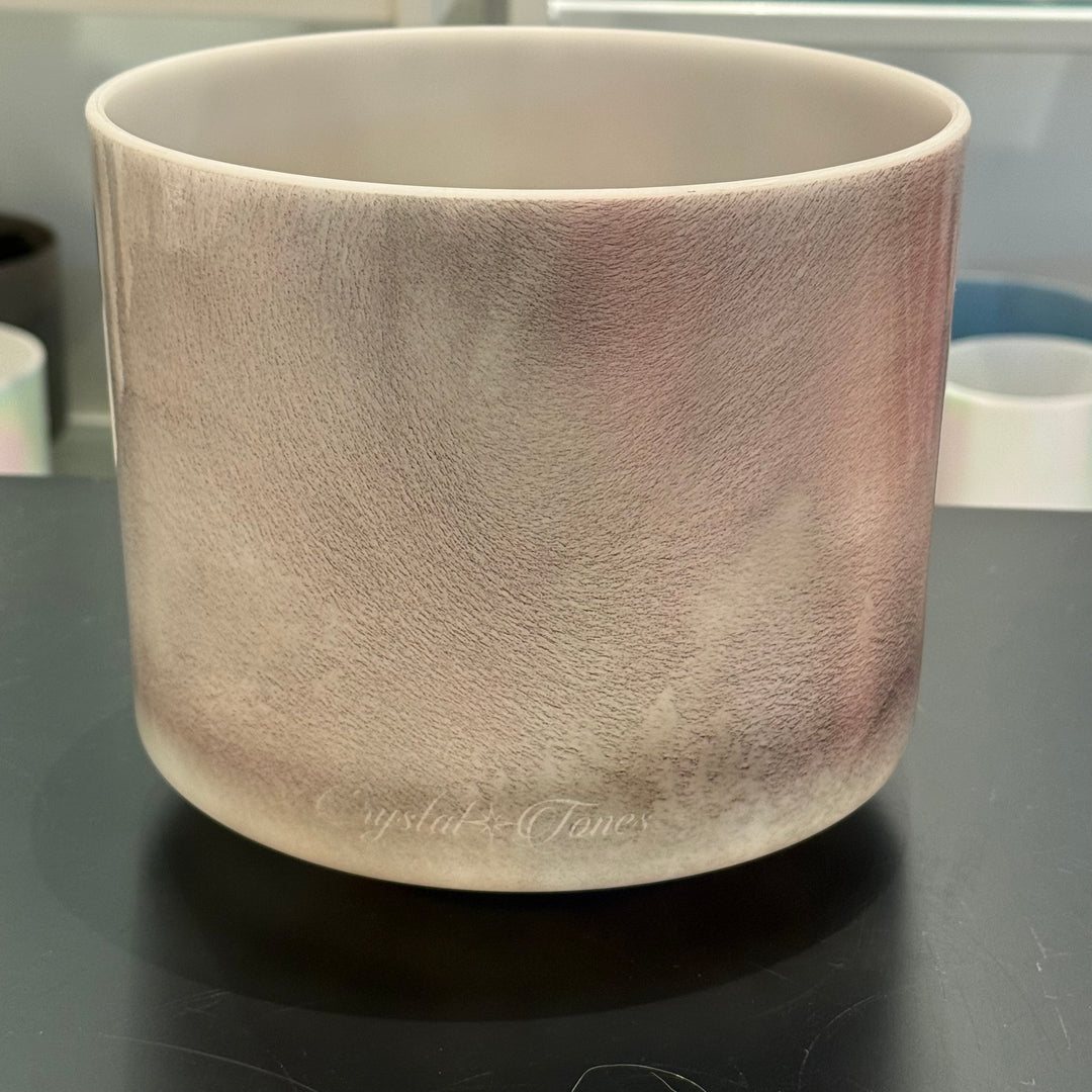 8" F#0 Labradorite Bowl 133038 Crystal Tones® Alchemy Crystal Singing Bowl