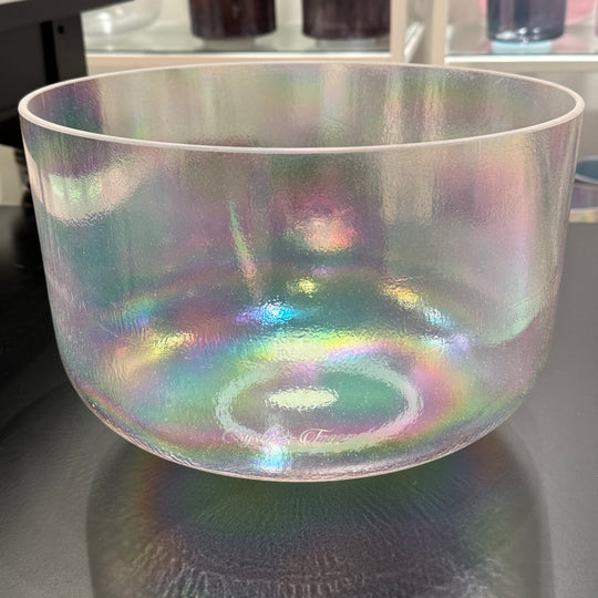 12" F#+45 Platinum 155267 Crystal Tones® Alchemy Crystal Singing Bowl