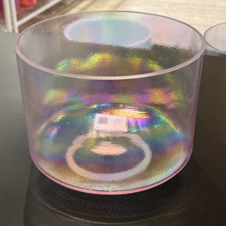 8" F-10 Violet Flame Aura 156119 Crystal Tones® Alchemy Crystal Singing Bowl