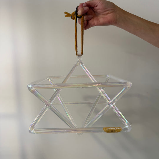 10" C#+45 Platinum Merkaba 150106 Crystal Tones®